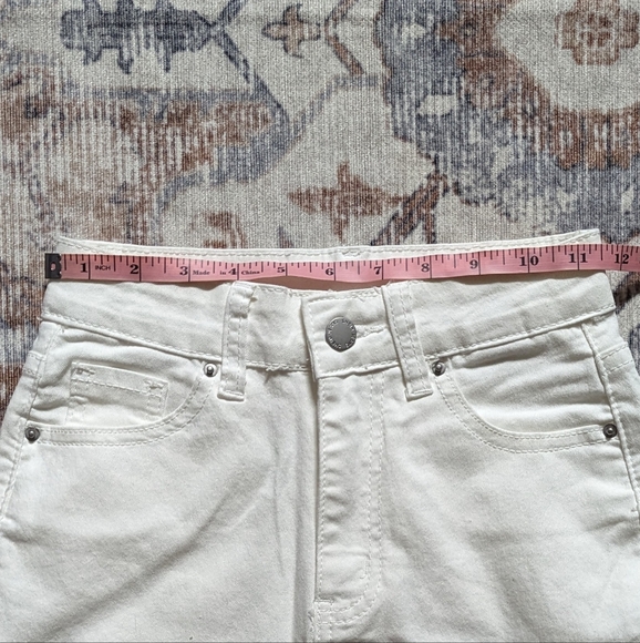 PETITE High Waist Bodycon Denim Skirt - Picture 5 of 6